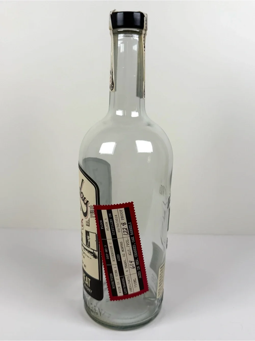 Holladay Soft Red Wheat Whiskey Single Barrel Music City Edition Empty Bottle